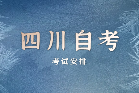 2023年4月四川自考本科W120801电子商务考试安排